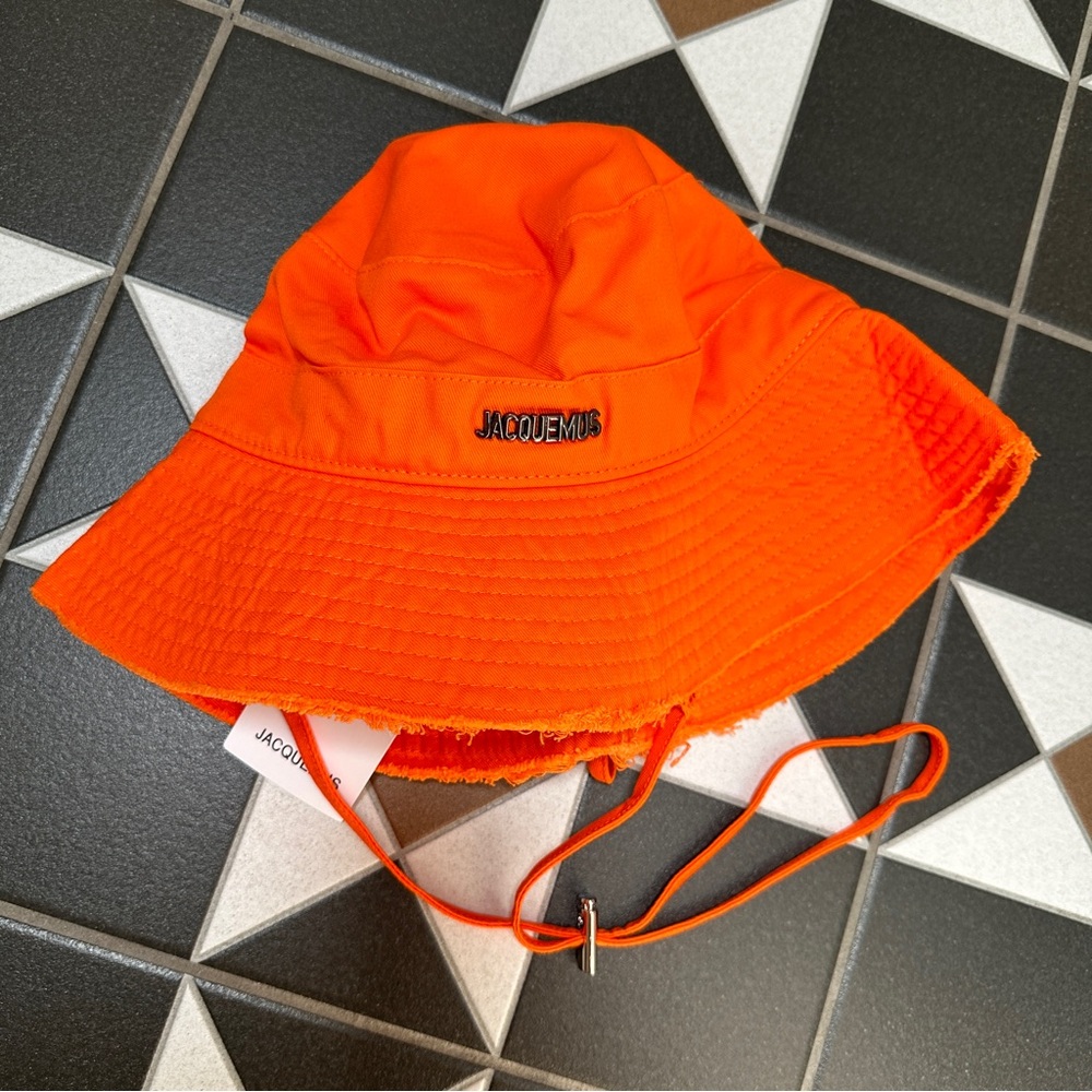 Jacquemus Orange Bucket Hat